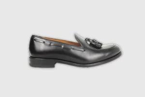 MOCASÍN BORLAS NEGRO