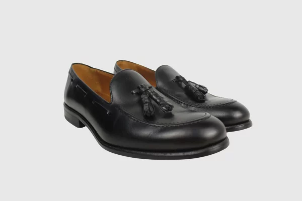 MOCASÍN BORLAS NEGRO - Imagen 2